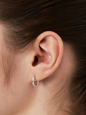 [sv925] slim daily one-touch earring