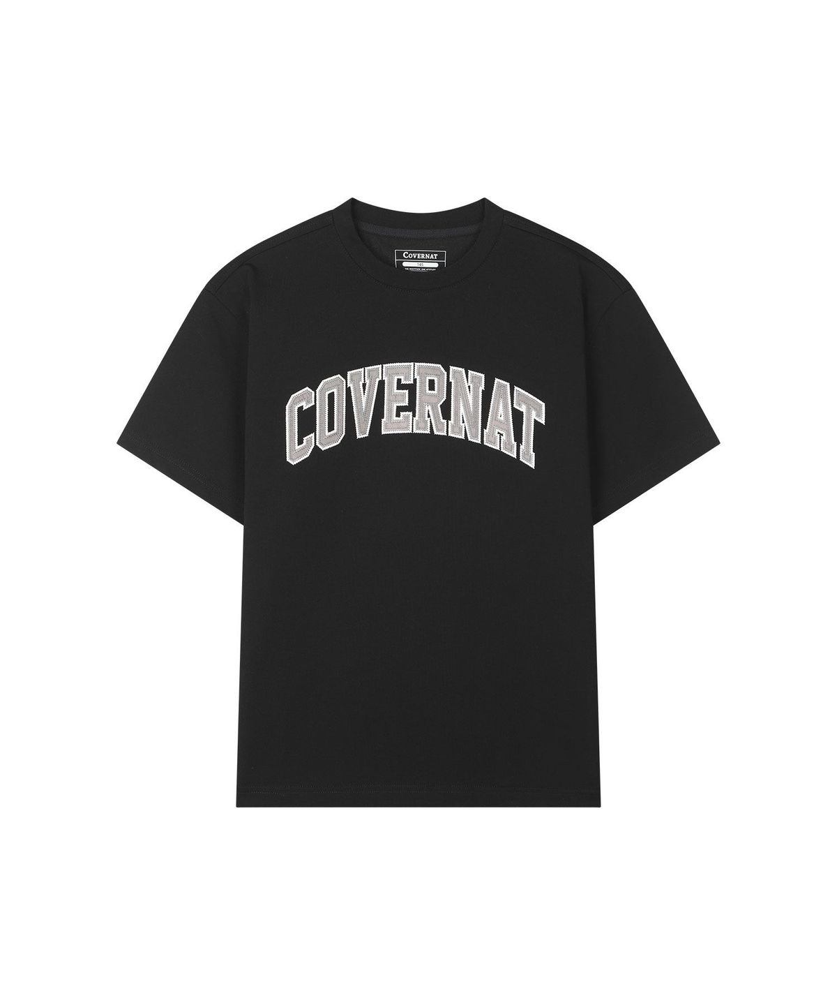 커버낫 키즈(COVERNAT KIDS) 아치로고 티셔츠 블랙 CK2602ST07BK