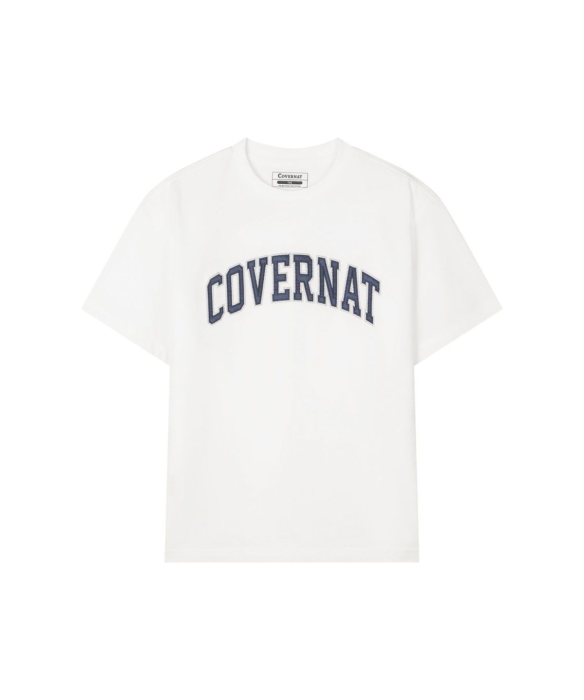 커버낫 키즈(COVERNAT KIDS) 아치로고 티셔츠 화이트 CK2602ST07WH