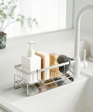 올스텐 물빠짐 건조대 수세미 거치대