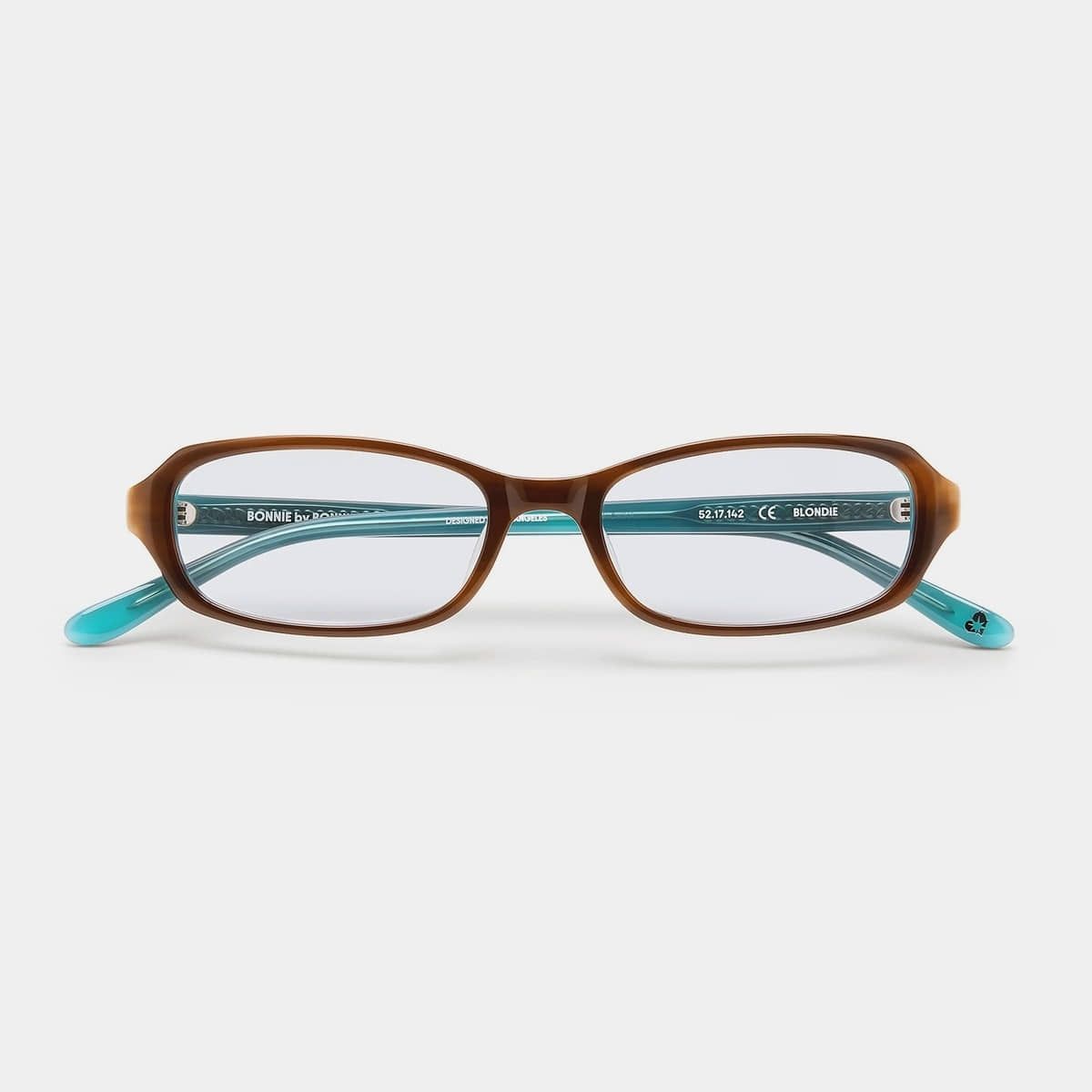 보니 클라이드(BONNIE CLYDE) 블론디 Blondie Layered Teal Demi & Clear