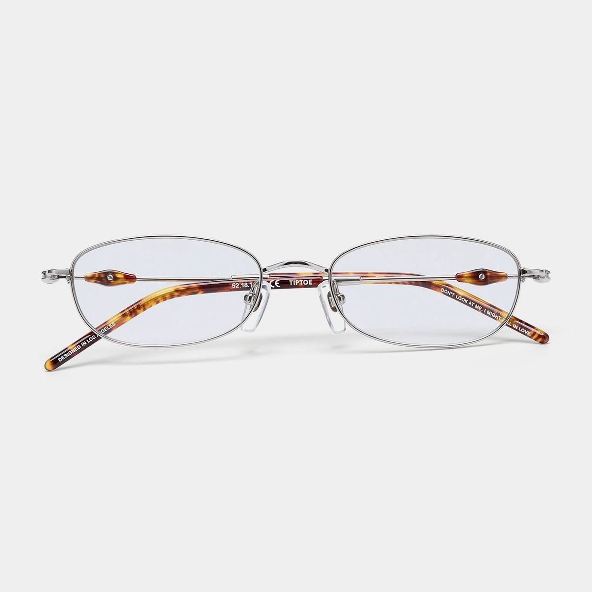 보니 클라이드(BONNIE CLYDE) 팁토 Tiptoe Silver Tortoise & Clear