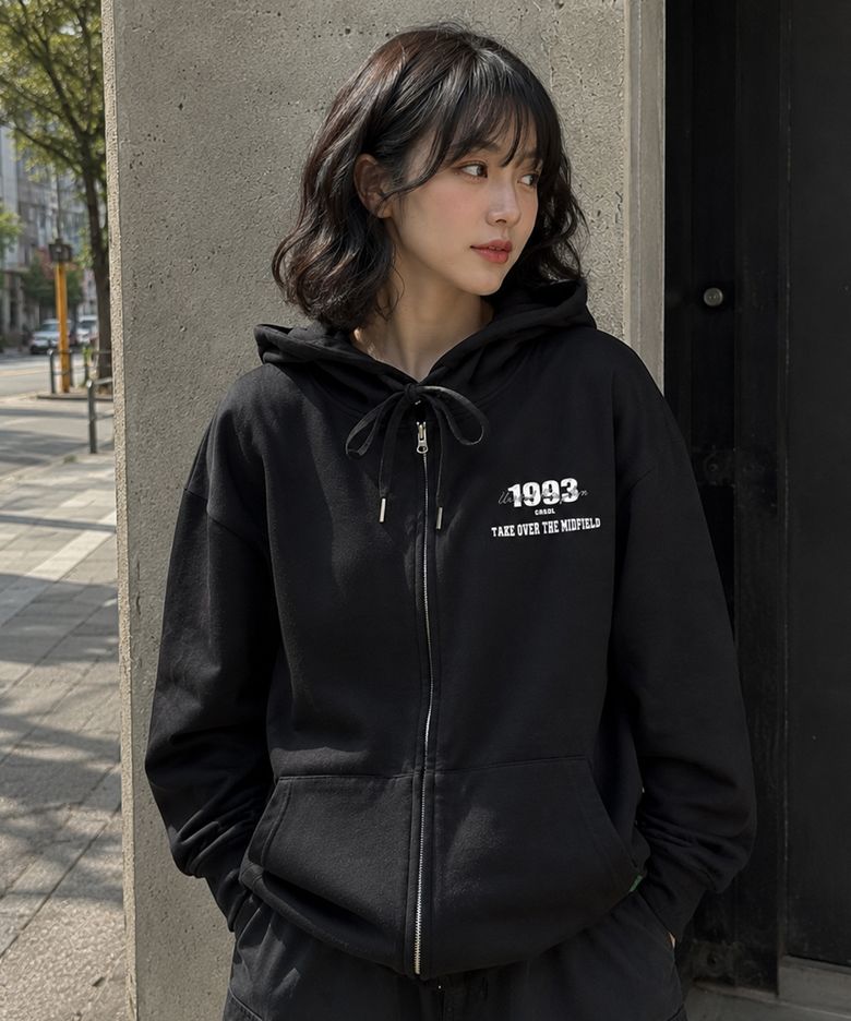 1993 미드필더 집업 후드