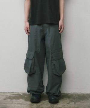 유틸리티 카고팬츠_CHARCOAL GREY