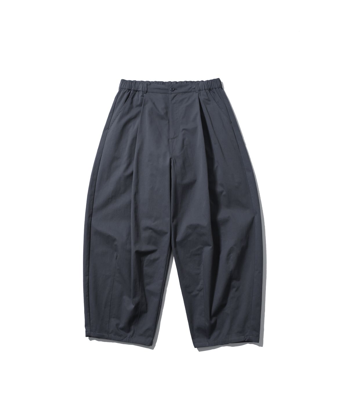 앵글런(ANGLAN) One Tuck Balloon Pants - Grey