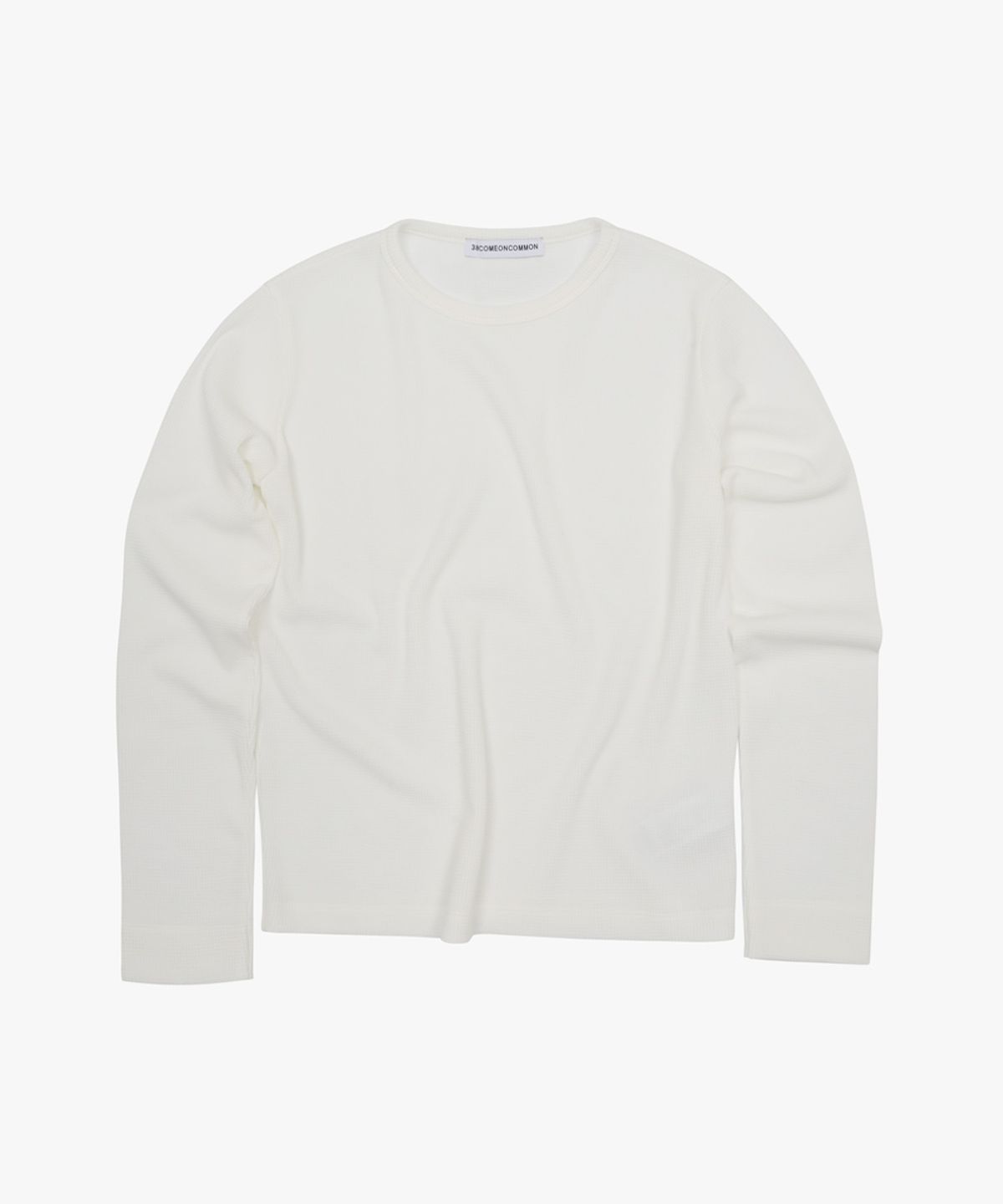 38컴온커먼(38COMEONCOMMON) Waffle Regular Long Sleeve (Cloud)