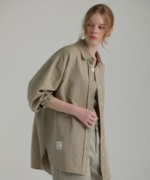 보키 피그먼트 라벨링 셔츠