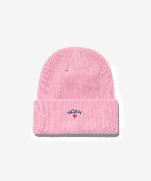 (U) 코어 로고 비니 라이트 핑크 CORE LOGO BEANIE LIGHT PINK