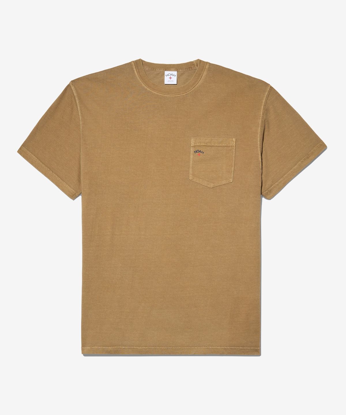 노아(NOAH) (U) 코어 로고 포켓 티 카키 CORE LOGO POCKET TEE KHAKI