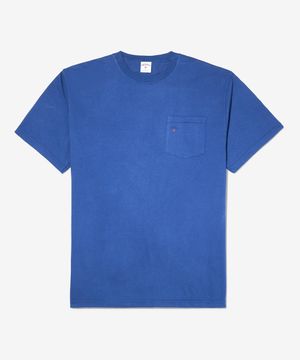 (U) 코어 로고 포켓 티 이브 블루 CORE LOGO POCKET TEE YVES BLUE