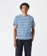 (U) 스트라이프 티 네이비 화이트 STRIPED TEE NAVY/WHITE