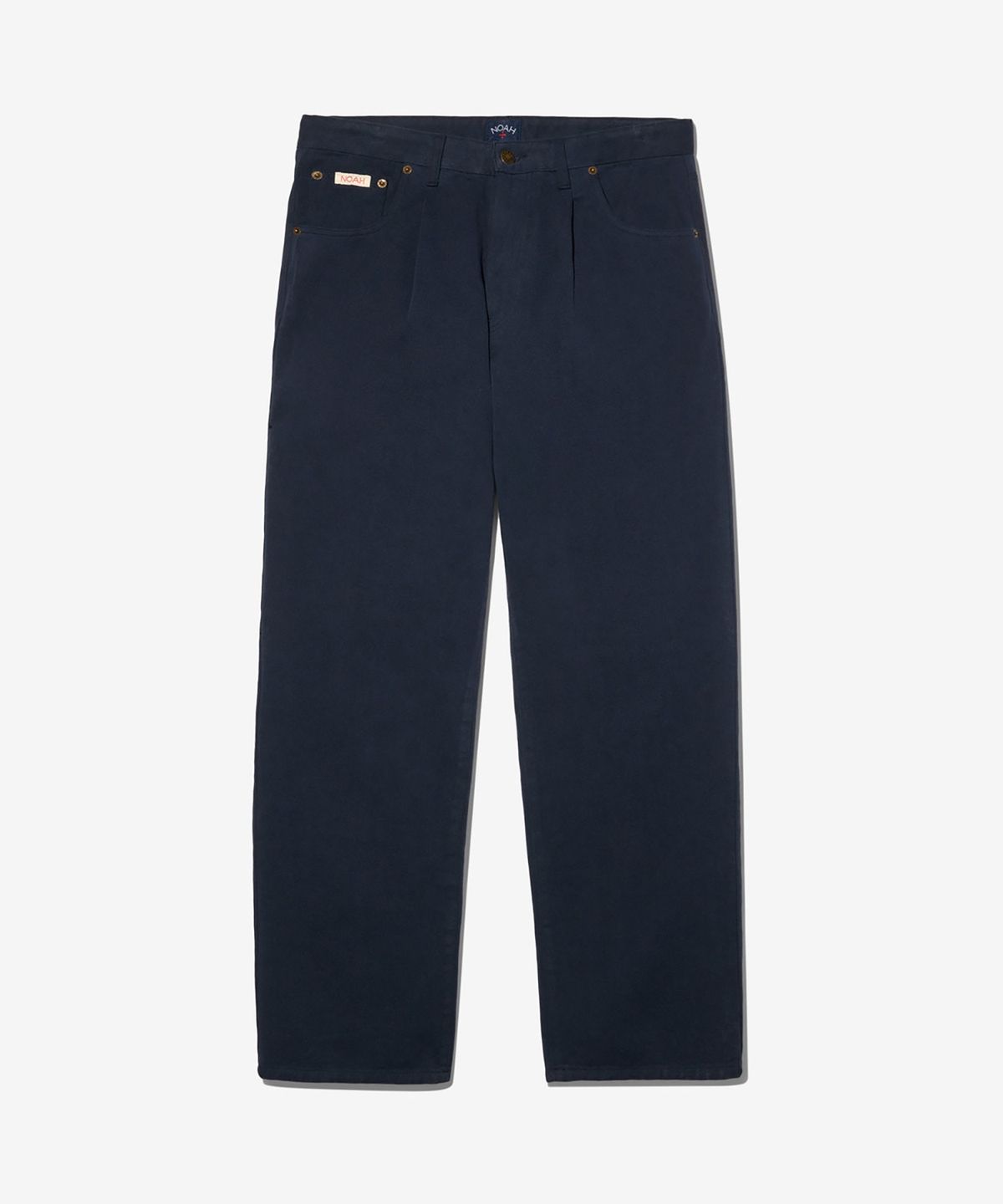 노아(NOAH) (U) 브러시드 플리츠 진 다크 네이비 BRUSHED PLEATED JEANS DARK NAVY