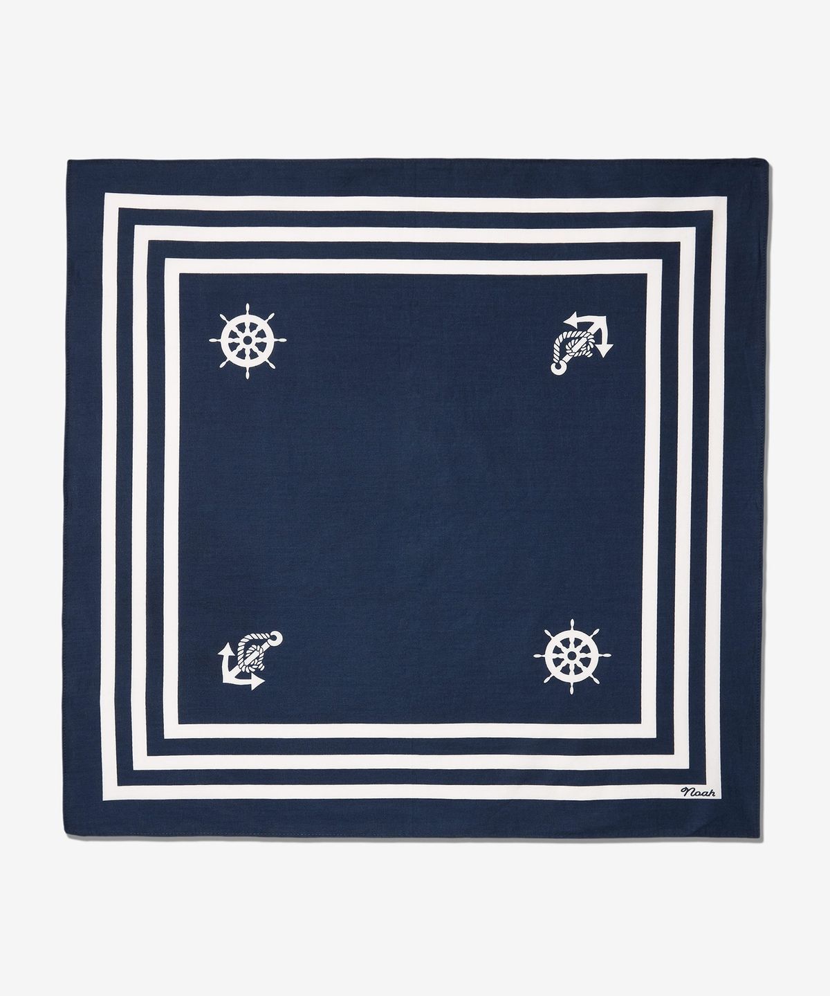 노아(NOAH) (U) 세일러 반다나 네이비 화이트 SAILOR BANDANA NAVY/WHITE