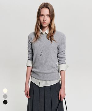 에린 베이직 티셔츠 / ELIN BASIC T-SHIRT_3colors