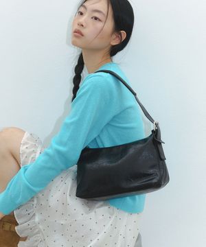 슬릭 바게트 백 - 블랙