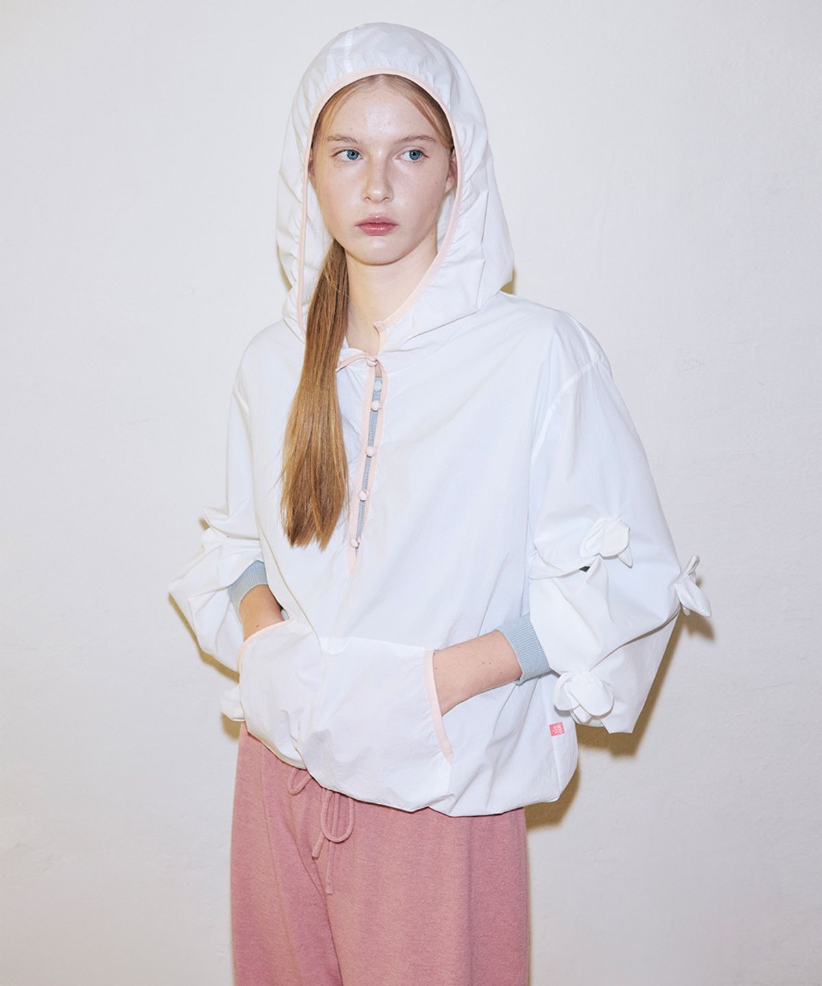 시눈(SINOON) Button Up Volume Jumper (White)
