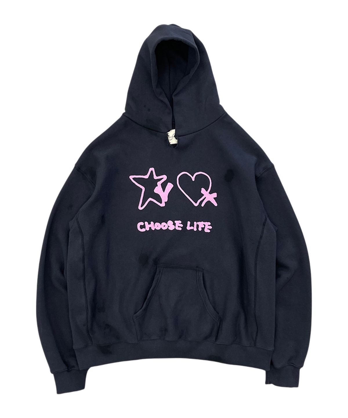 로스트타운서플라이(LOSTTOWNSUPPLY) 추스라이프 후디 네이비