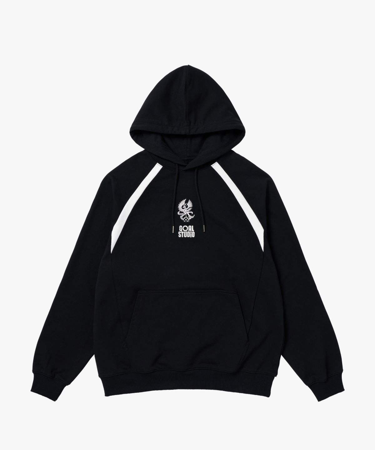 골스튜디오(GOALSTUDIO) GFC 26 MIRACLE WAVE HOODIE-BLACK