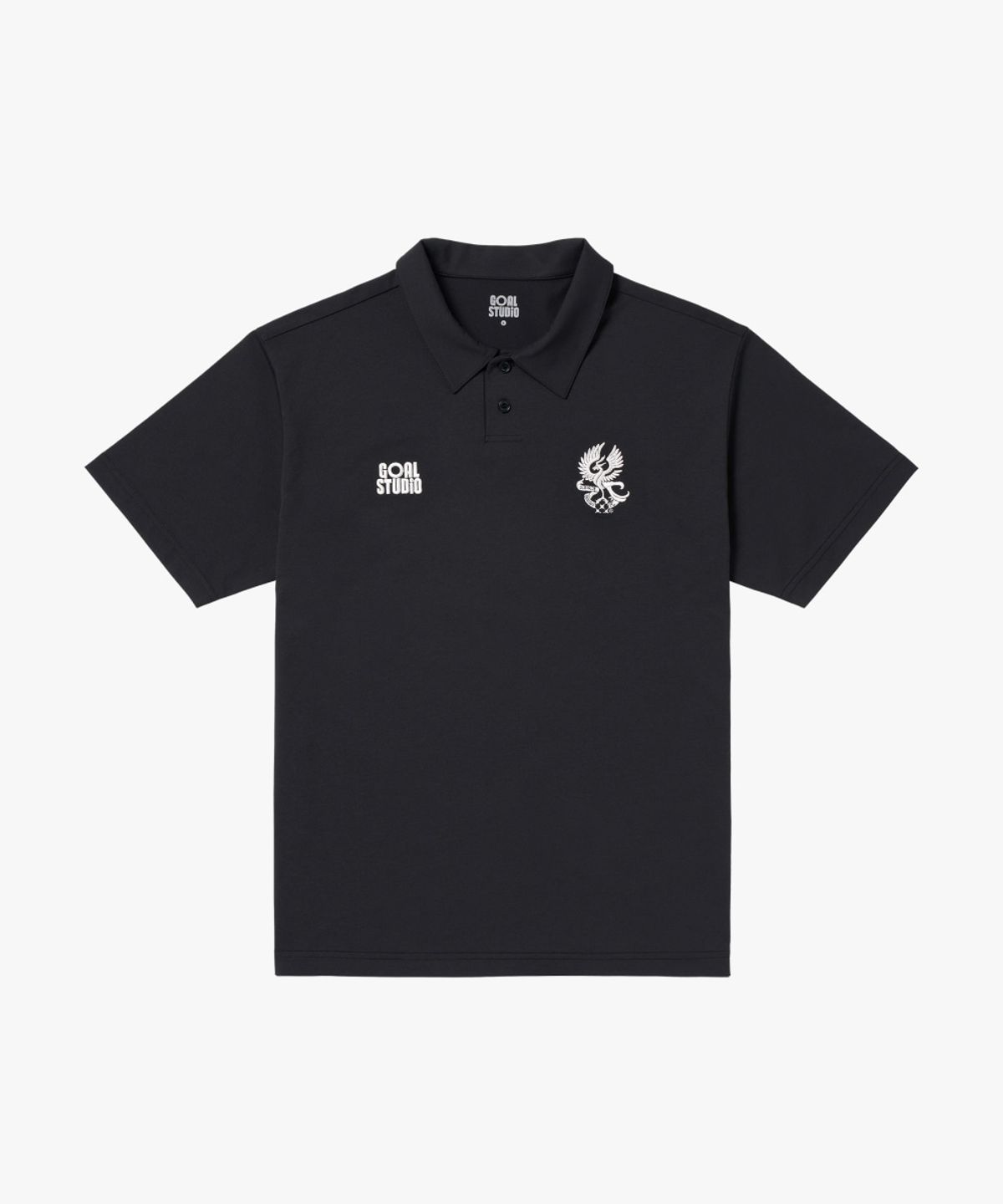 골스튜디오(GOALSTUDIO) GFC 26 SS POLO SHIRTS A-BLACK