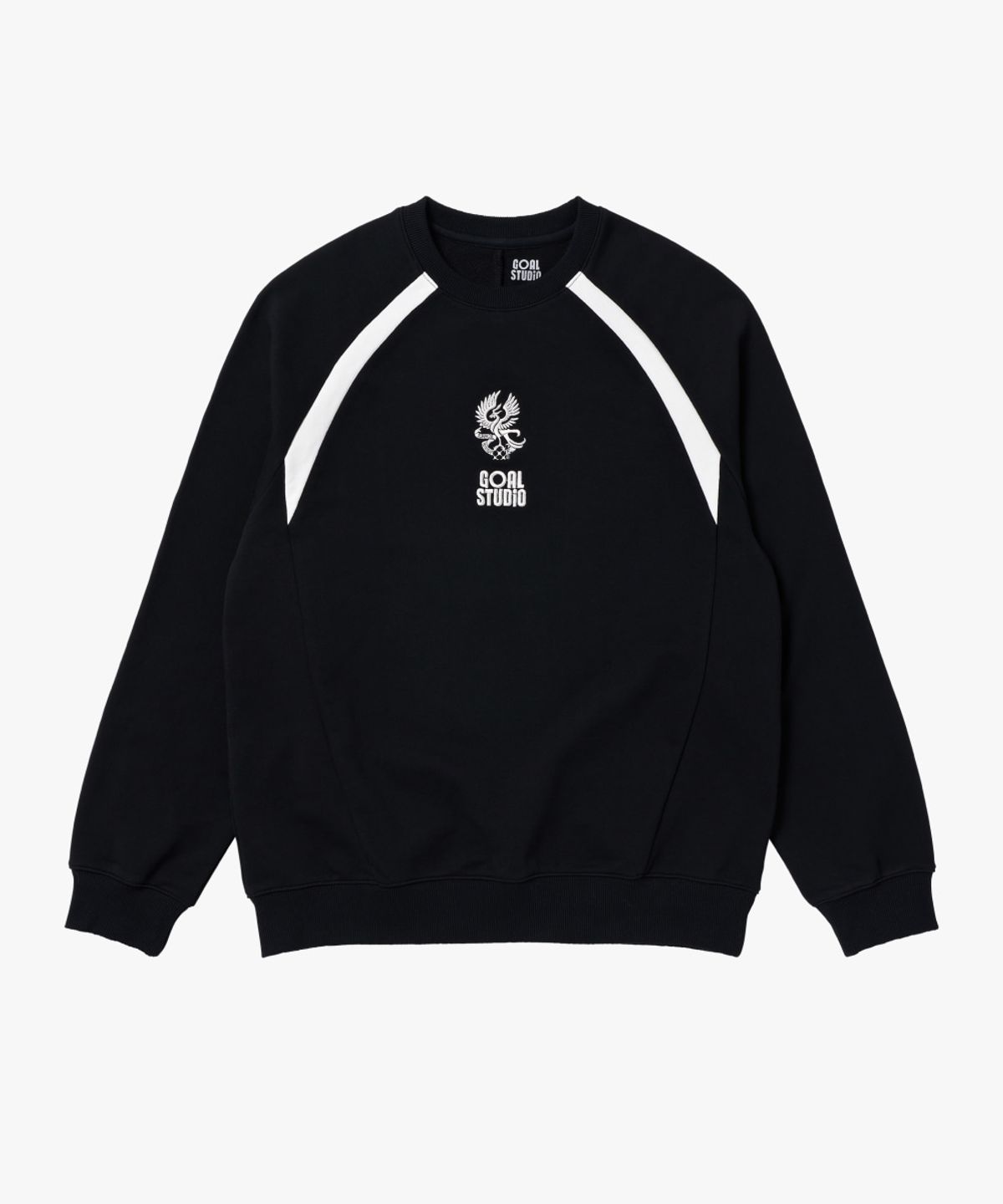 골스튜디오(GOALSTUDIO) GFC 26 MIRACLE WAVE SWEAT SHIRTS-BLACK