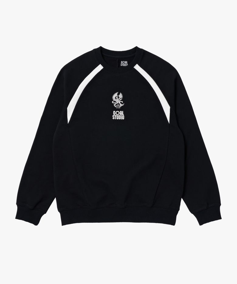 GFC 26 MIRACLE WAVE SWEAT SHIRTS-BLACK