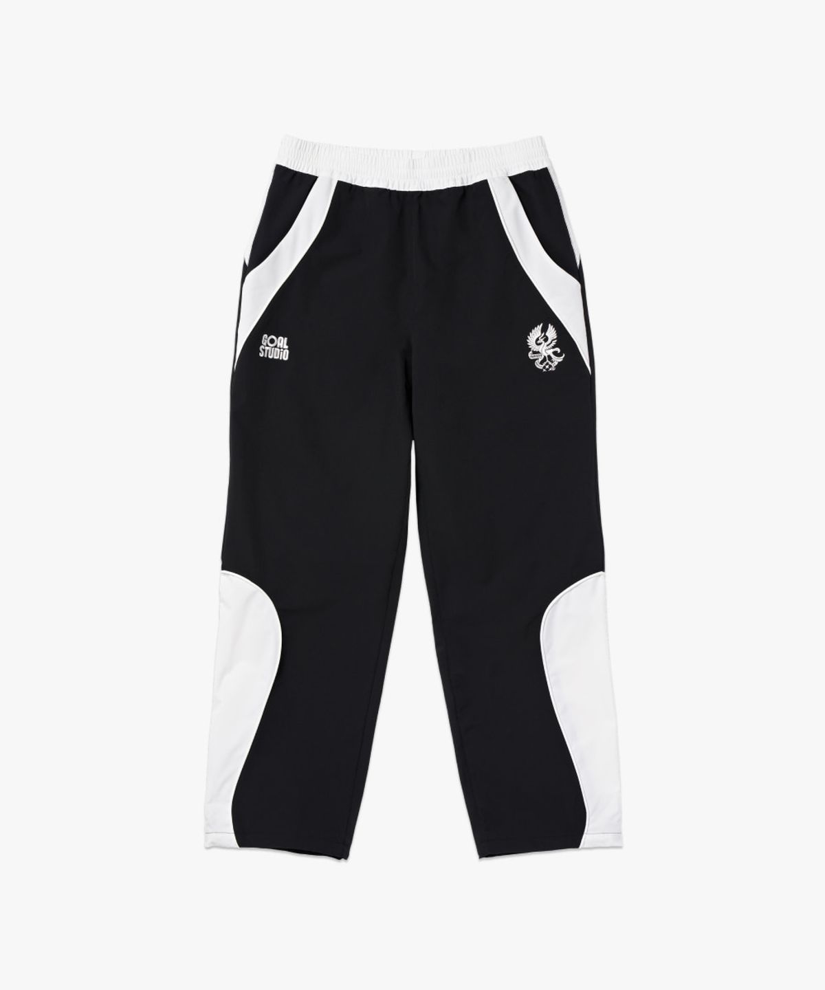 골스튜디오(GOALSTUDIO) GFC 26 PIPING TRACK PANTS-BLACK