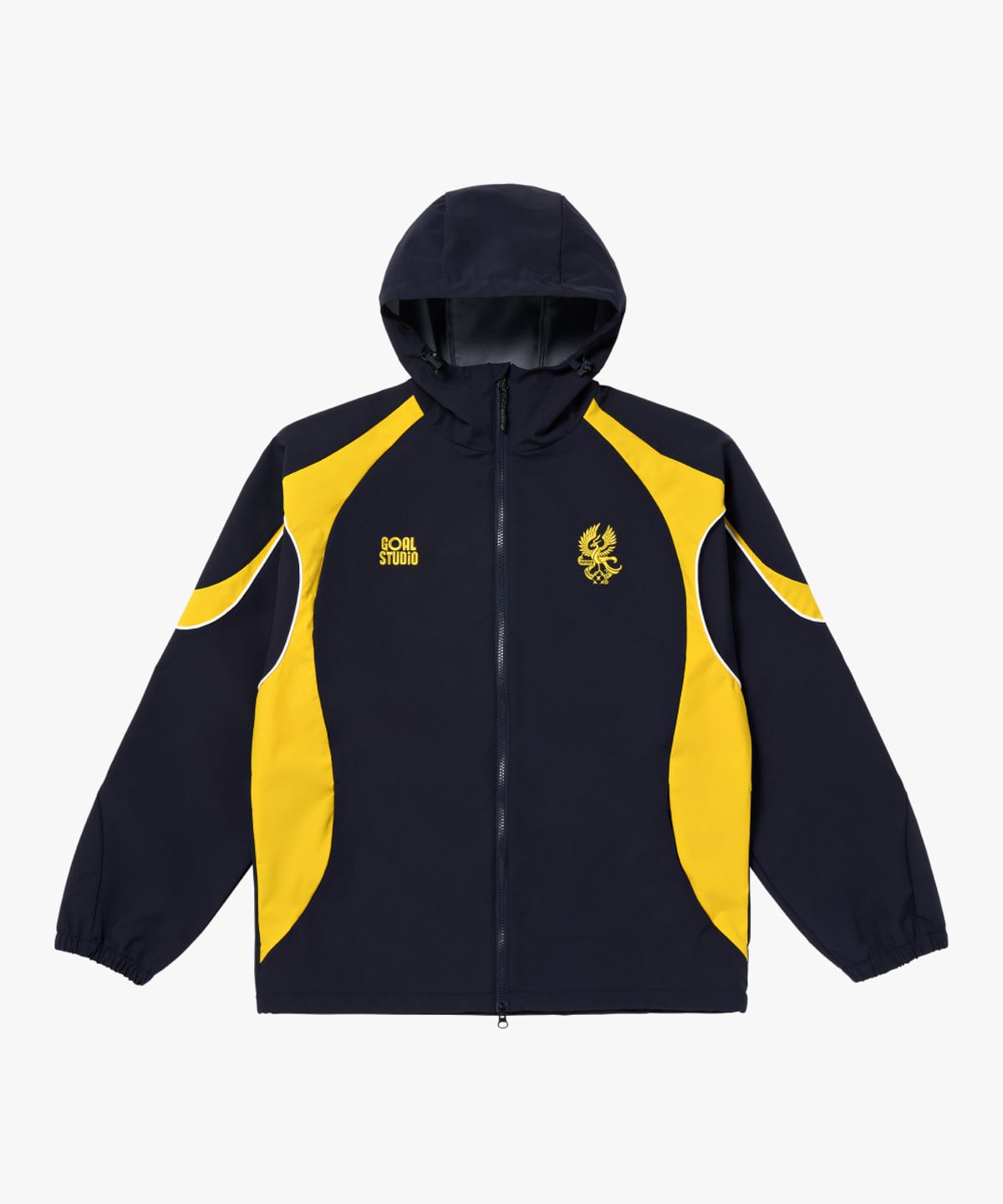 골스튜디오(GOALSTUDIO) GFC 26 PIPING HOODED TRACK JACKET-NAVY