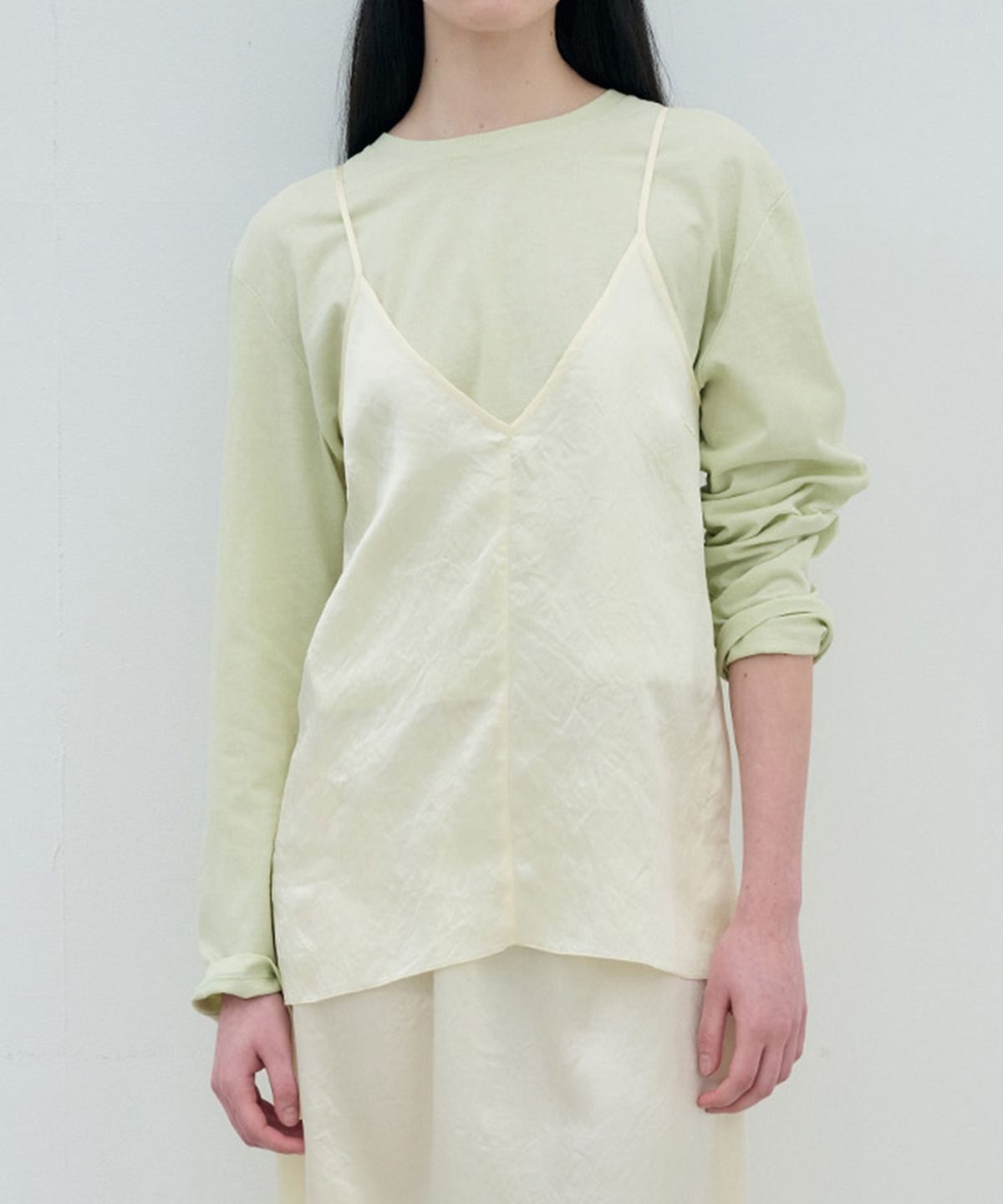정감 스튜디오(JEONGGAM STUDIOS) Satin Bustier_2 color