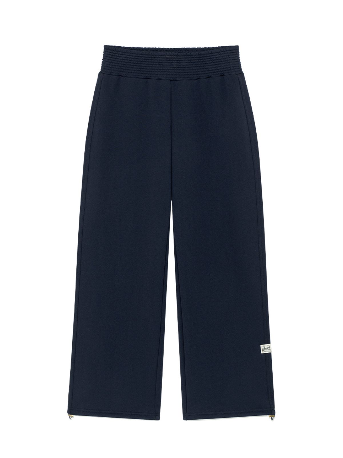 글로니(GLOWNY) NOVA SMOKED STRING PANTS (NAVY)