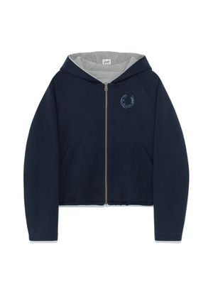 NOVA REVERSIBLE WAFFLE JACKET (NAVY)