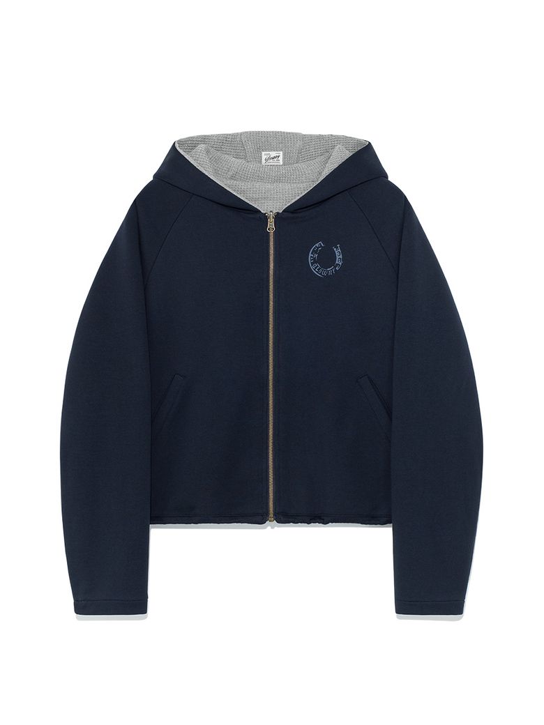 NOVA REVERSIBLE WAFFLE JACKET (NAVY)