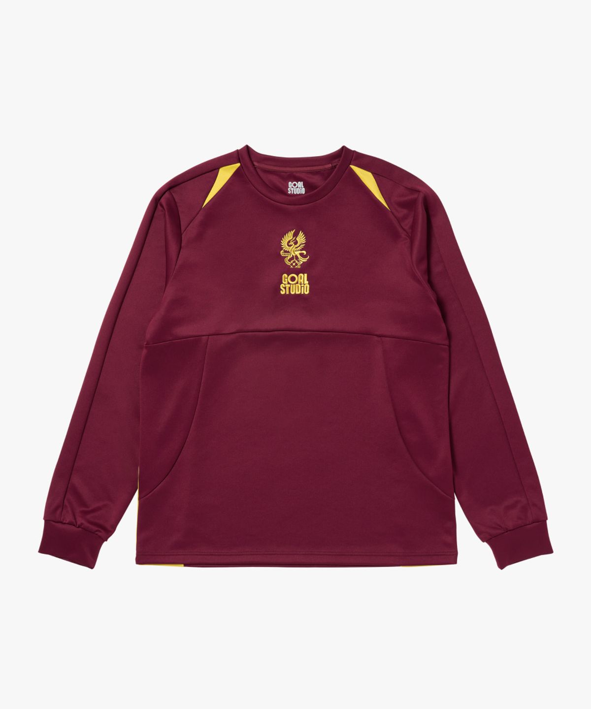 골스튜디오(GOALSTUDIO) GFC 26 KNIT TRAINING PULLOVER-BURGUNDY