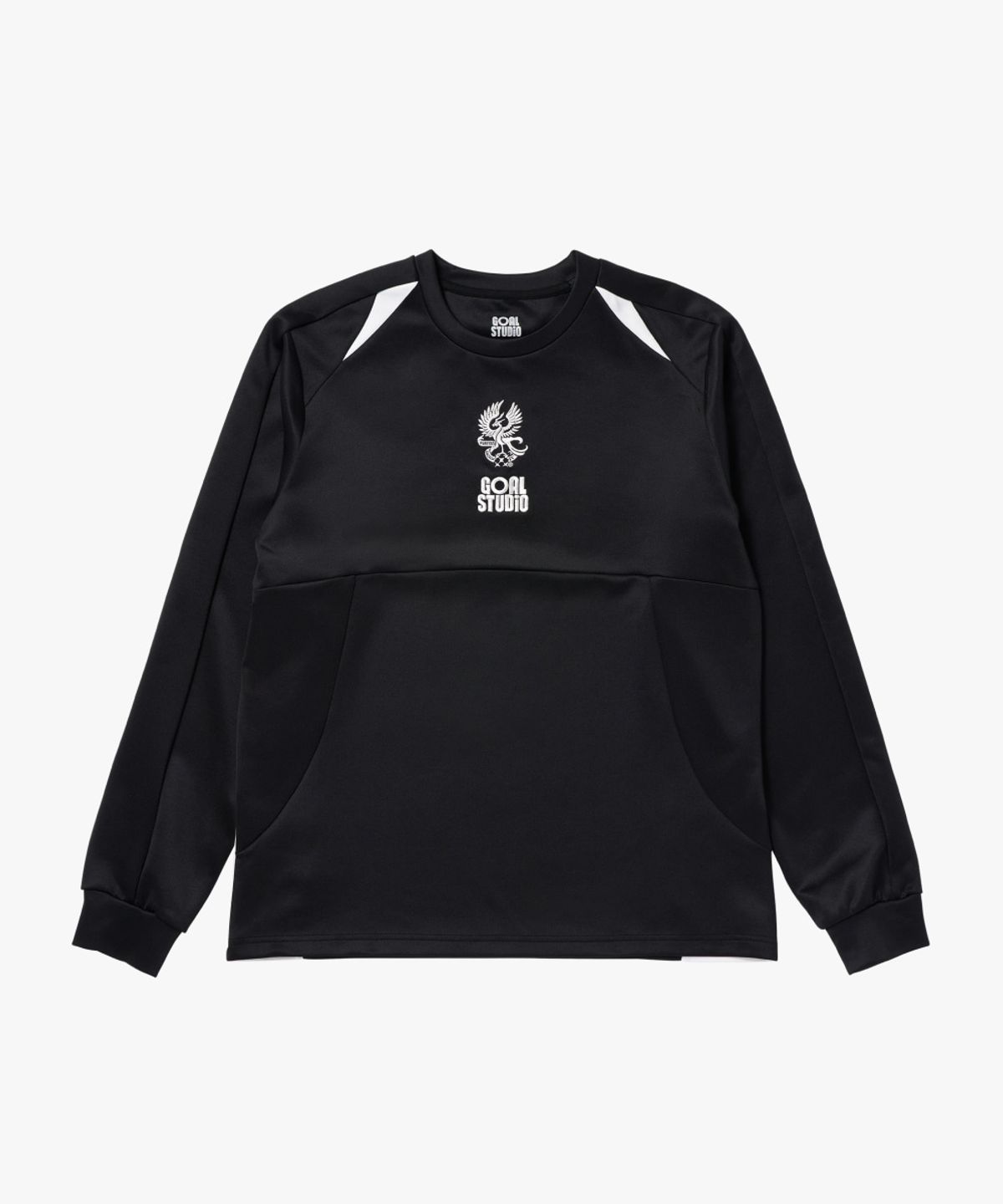 골스튜디오(GOALSTUDIO) GFC 26 KNIT TRAINING PULLOVER-BLACK