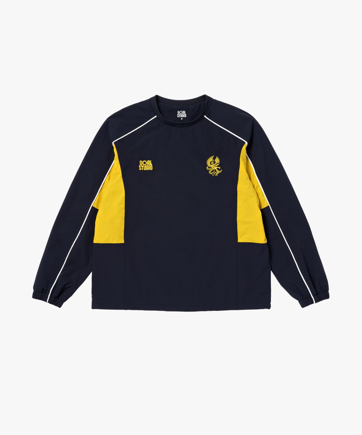 골스튜디오(GOALSTUDIO) GFC 26 WOVEN TRAINING PULLOVER-NAVY