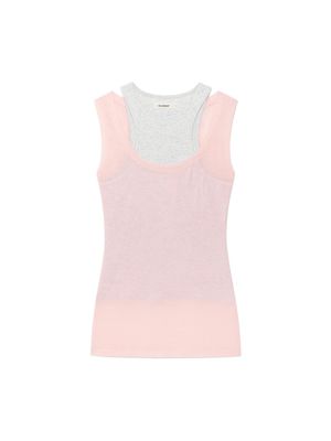 SOFT LAYERED SCOOP TOP (PINK)