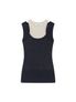 SOFT LAYERED SCOOP TOP (NAVY)