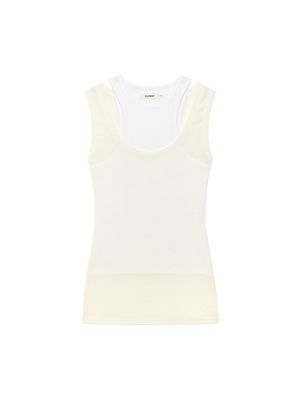 SOFT LAYERED SCOOP TOP (IVORY)