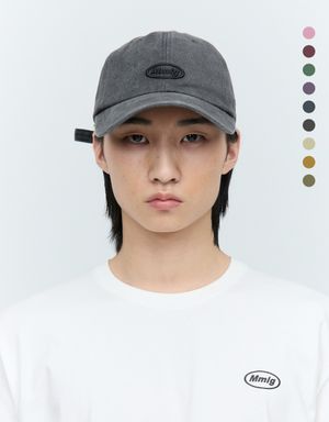 EMB. MMLG WASHED BALLCAP (9COLOR)