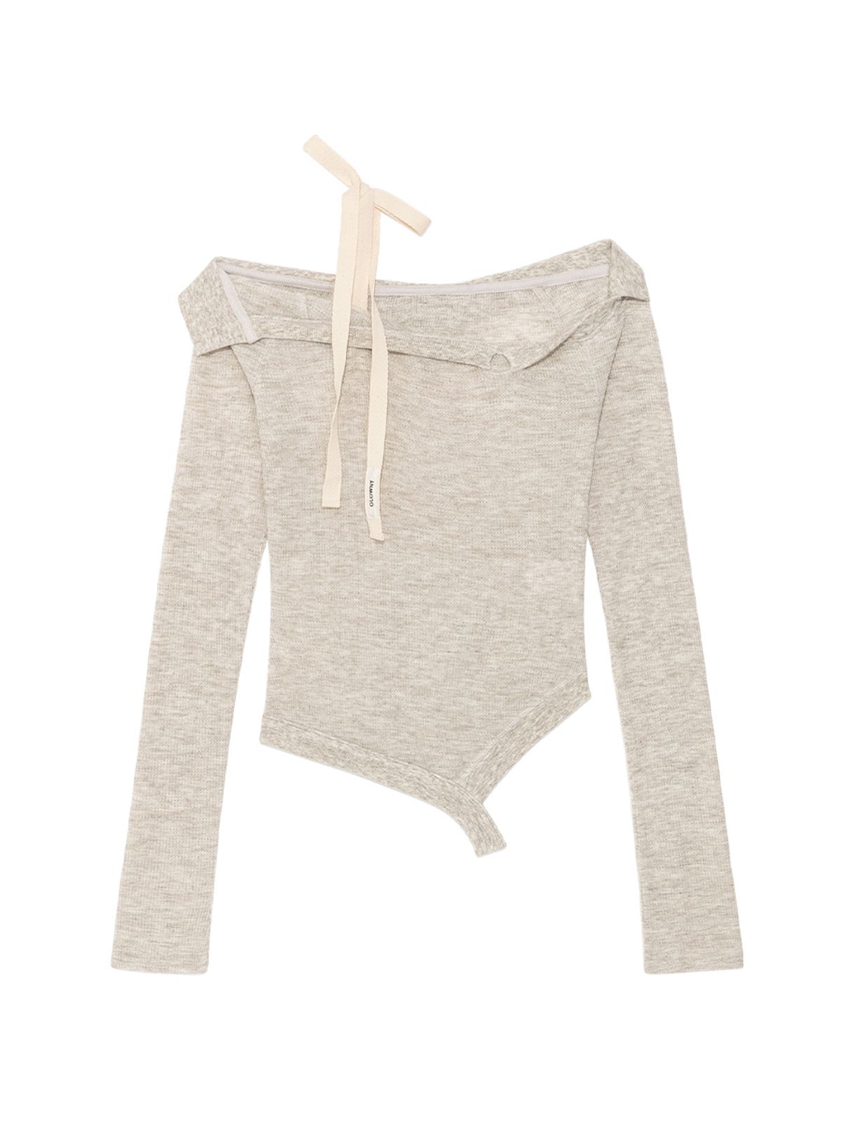 글로니(GLOWNY) DEMI SOFT BREEZE LONG SLEEVE (OATMEAL)