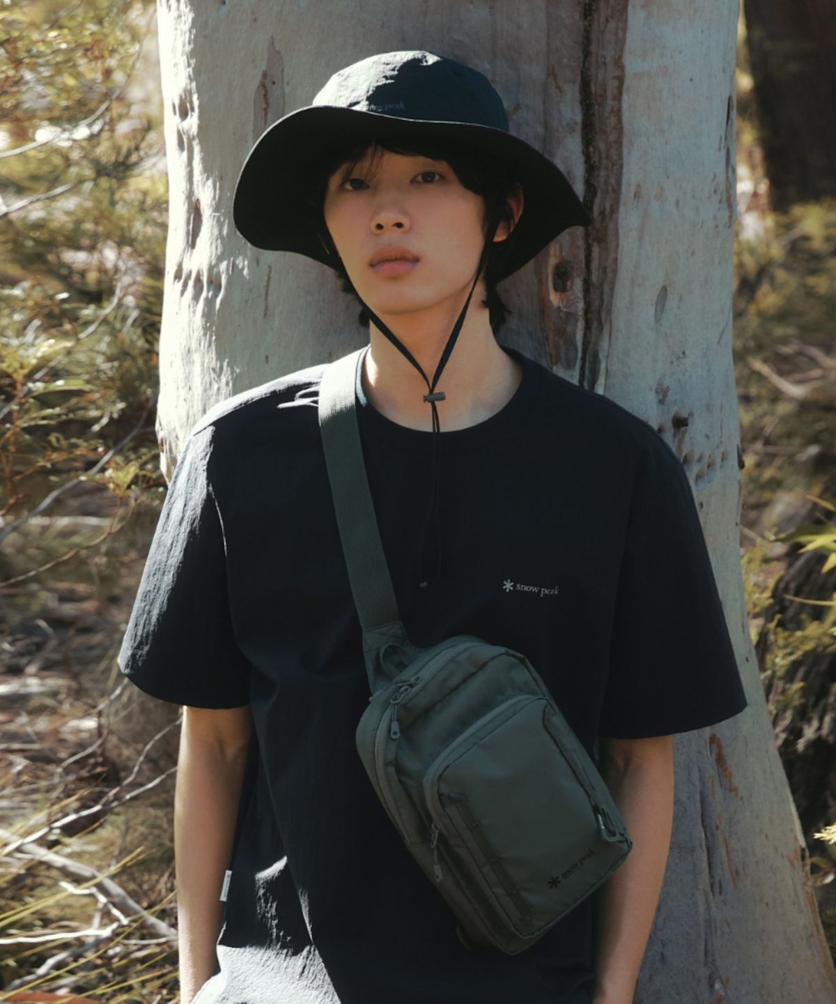 스노우피크 어패럴(SNOWPEAK APPAREL) 프로에어 경량 슬링백 5L (S26ZUFBG02) Khaki
