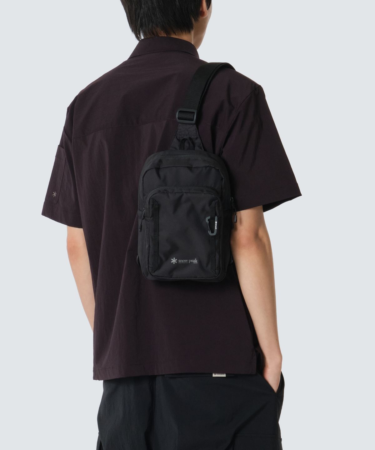 스노우피크 어패럴(SNOWPEAK APPAREL) 프로에어 경량 슬링백 5L (S26ZUFBG02) Black