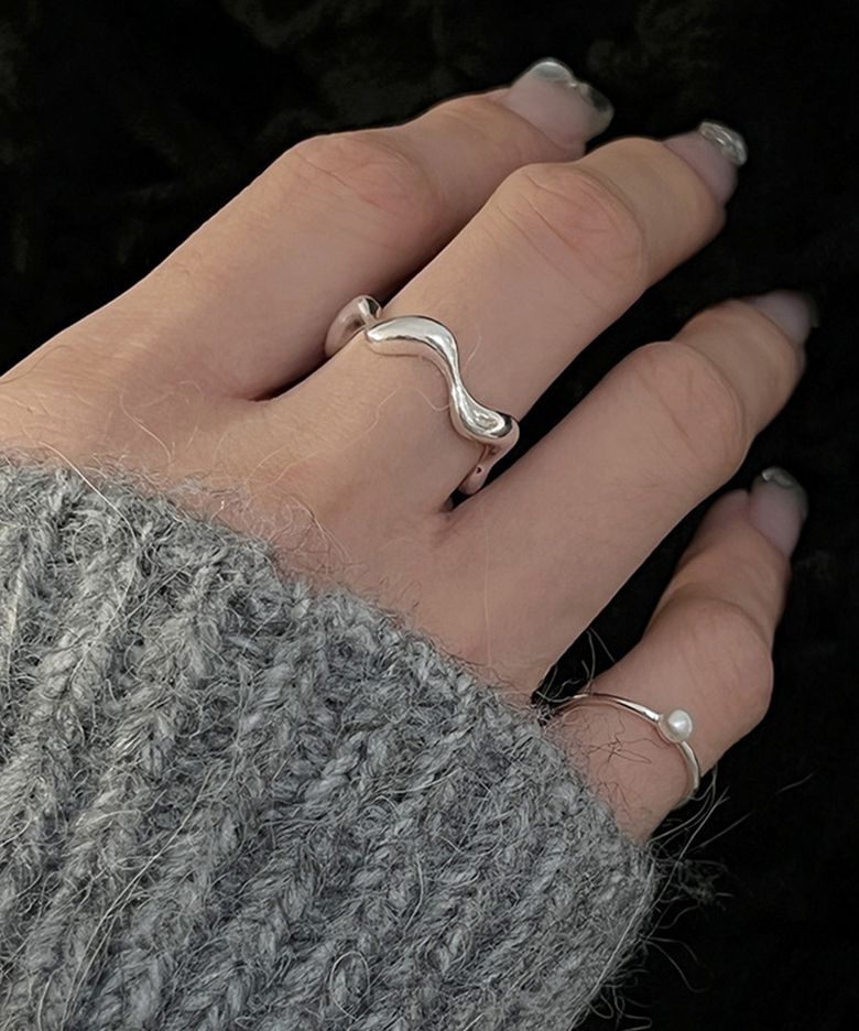 LITH SILVER RING 리스 실버 링 반지