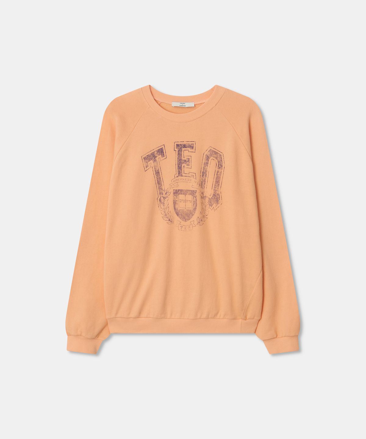 디앤드퀘스천(THEENDQUESTION) TEQ print t-shirt / ORANGE