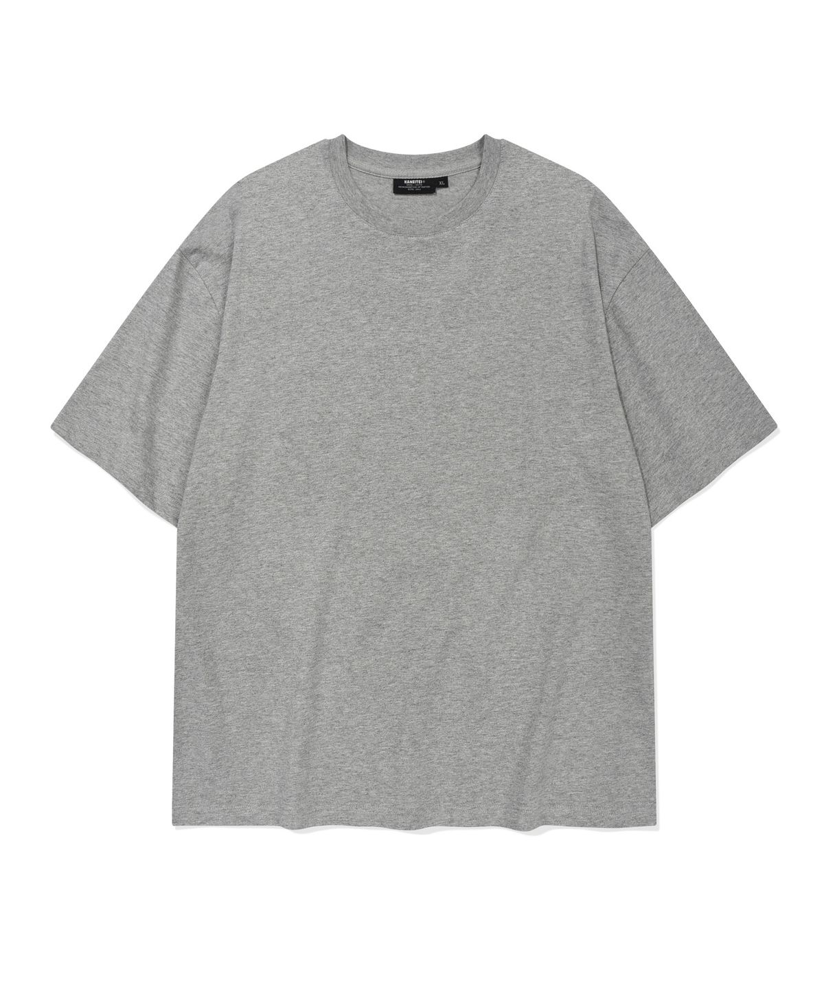카네이테이(KANEITEI) CROP SHORT SLEEVES (MELANGE GRAY)