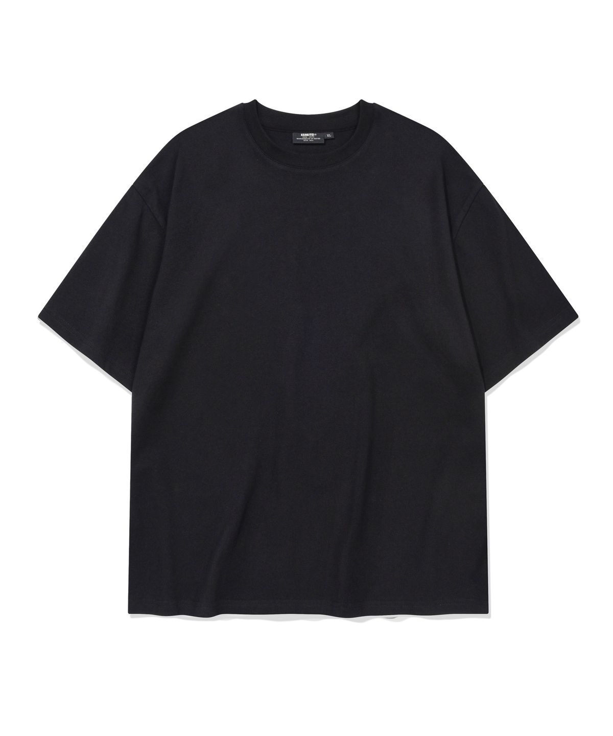카네이테이(KANEITEI) CROP SHORT SLEEVES (BLACK)