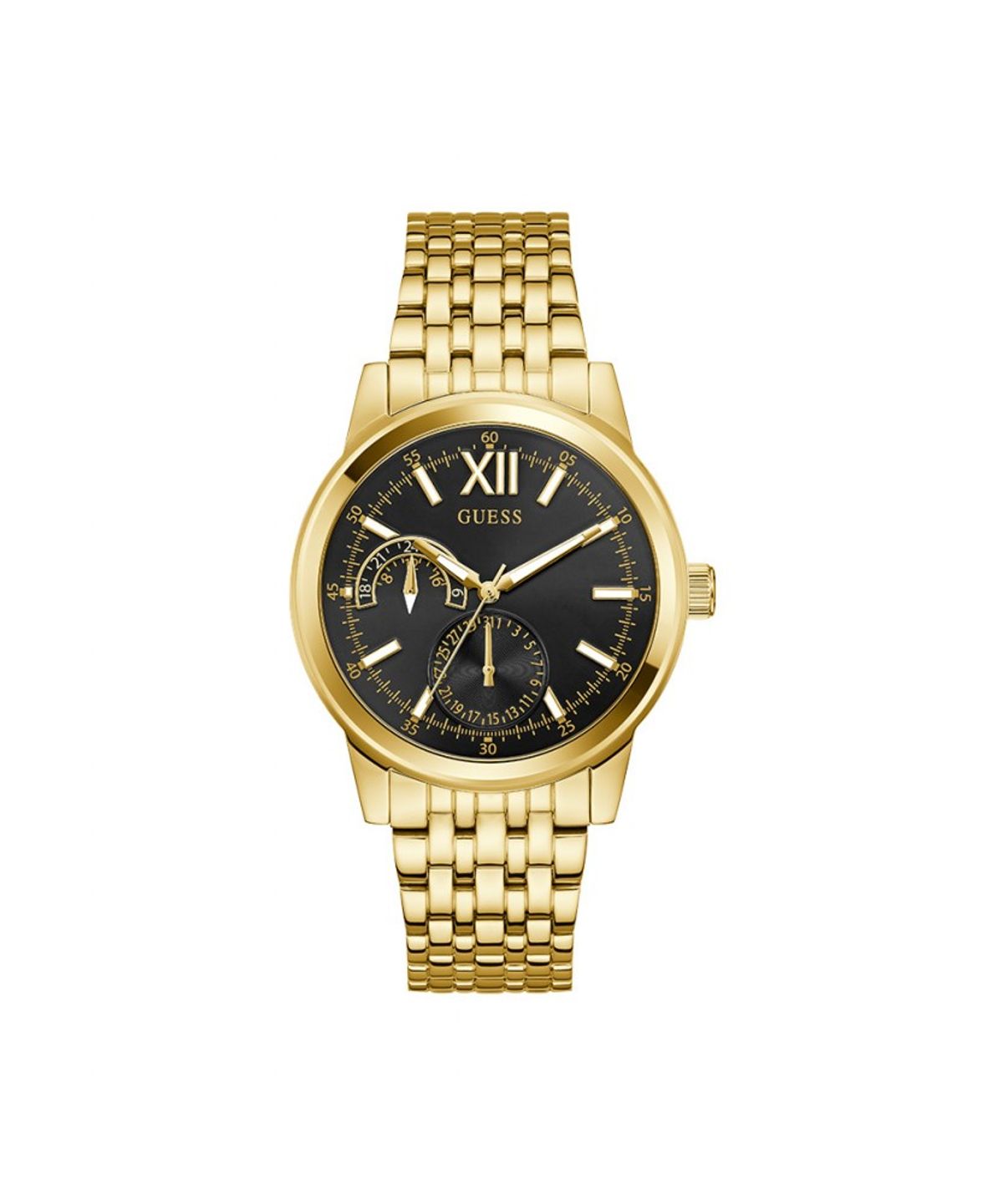 게스 시계(GUESS WATCH) 골드 블랙 에머슨 (GW0976G2) 남성시계