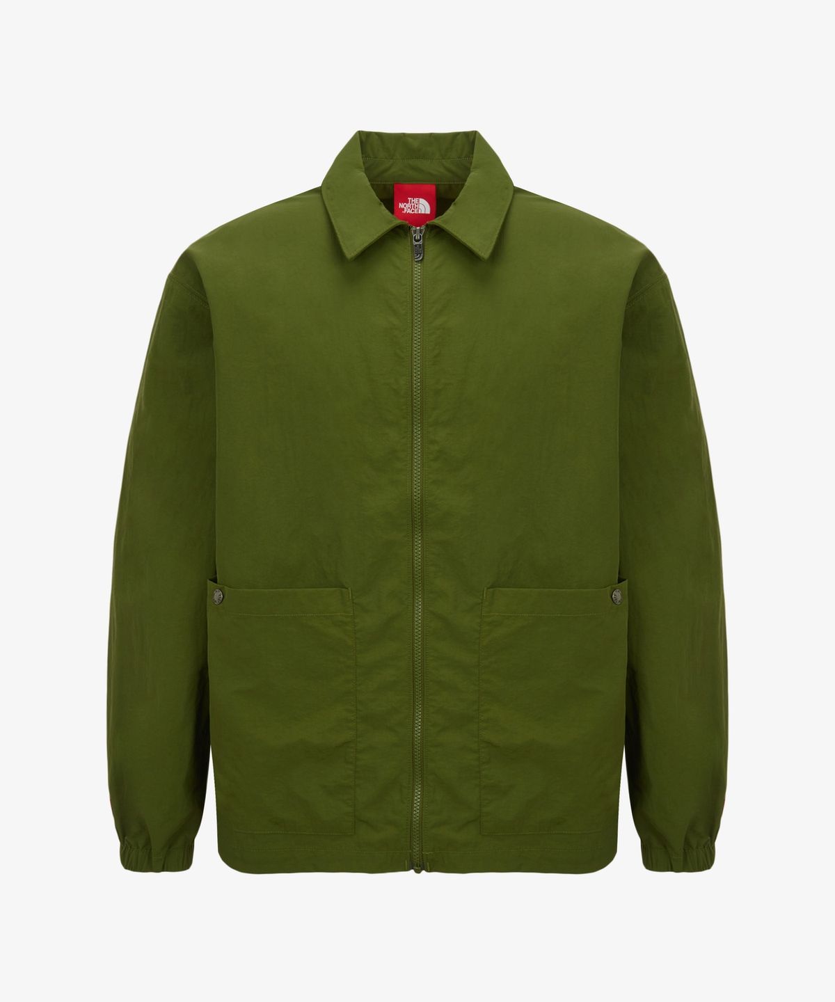 노스페이스(THE NORTH FACE) NJ3BS29B 남성 TNF 레드박스 나일론 긴팔 셔츠 KHAKI