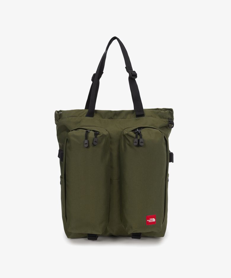 NN2PS40C 티엔에프 레드 박스 토트백 KHAKI
