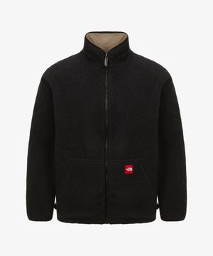 NJ4FS29A 남성 TNF 레드박스 리버시블 플리스 자켓 LIGHT BEIGE