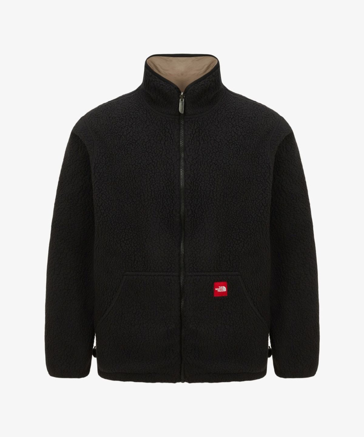 노스페이스(THE NORTH FACE) NJ4FS29A 남성 TNF 레드박스 리버시블 플리스 자켓 LIGHT_BEIGE